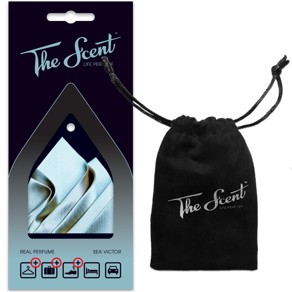 The Scent™ – Life Perfume | Sea Victor package and bag