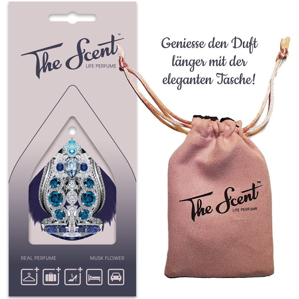 The Scent™ – Life Perfume | Musk Flower package and bag