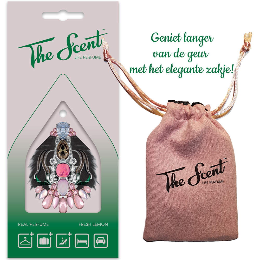 The Scent™ – Life Perfume | Fresh Lemon package and bag