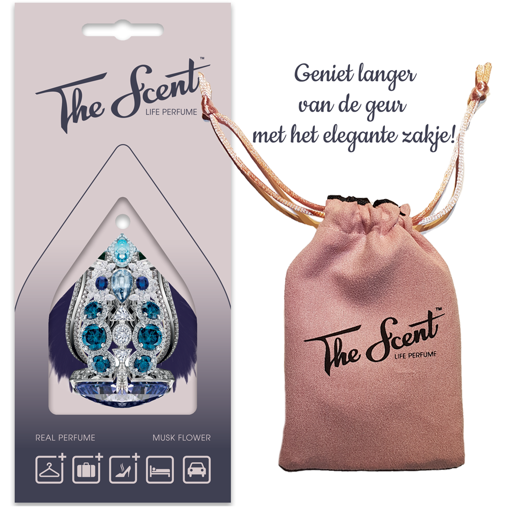 The Scent™ – Life Perfume | Musk Flower package and bag